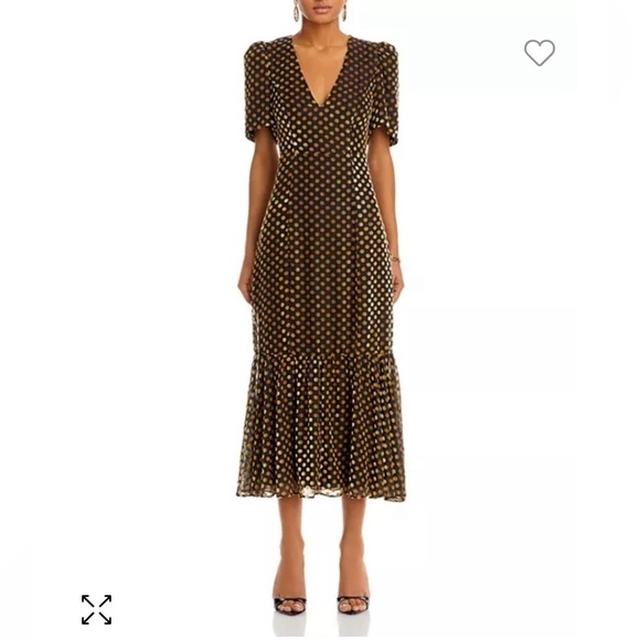 RHODE
Anton Puff Sleeve Midi Dress size 14 - Picture 6 of 13